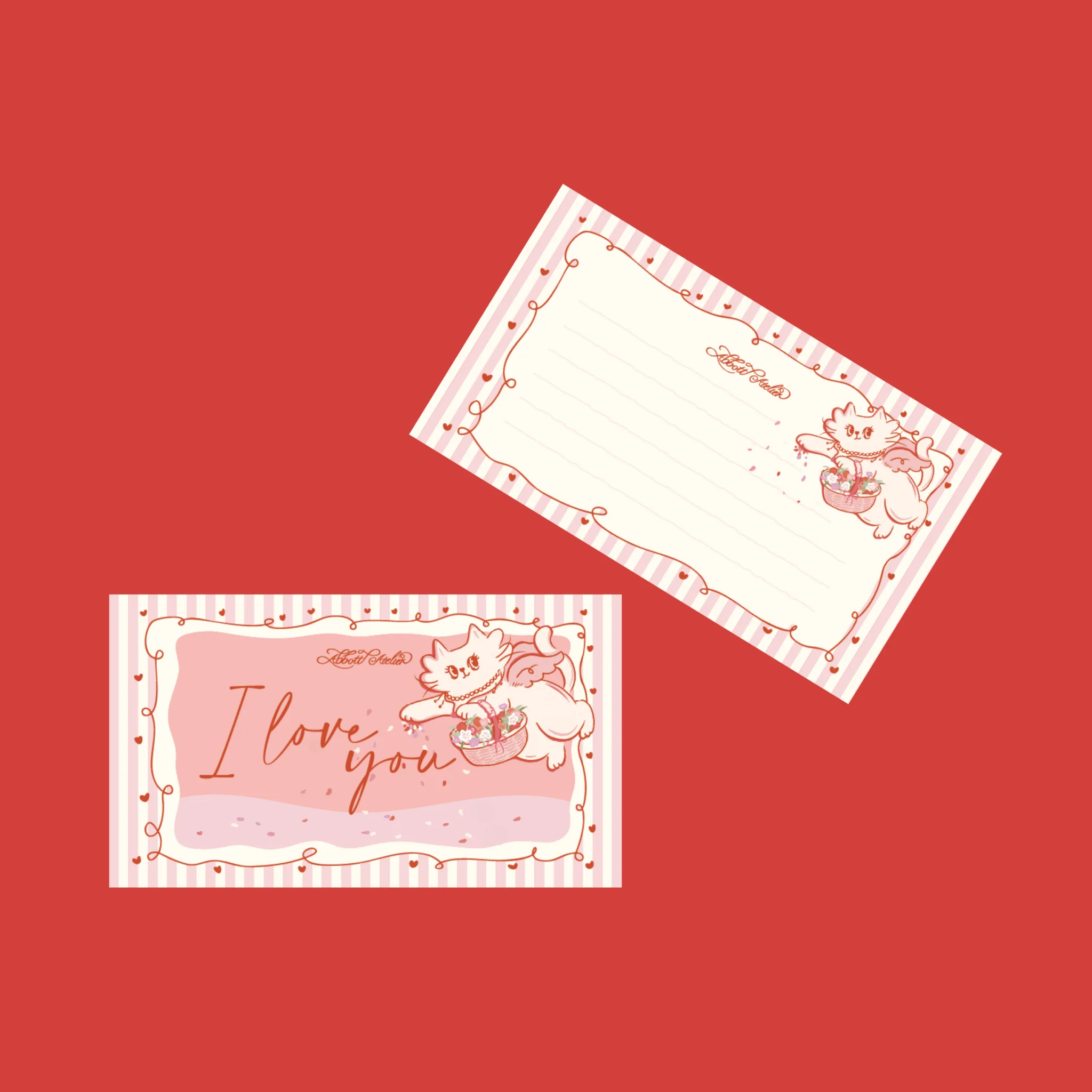 "I Love You" Note Card